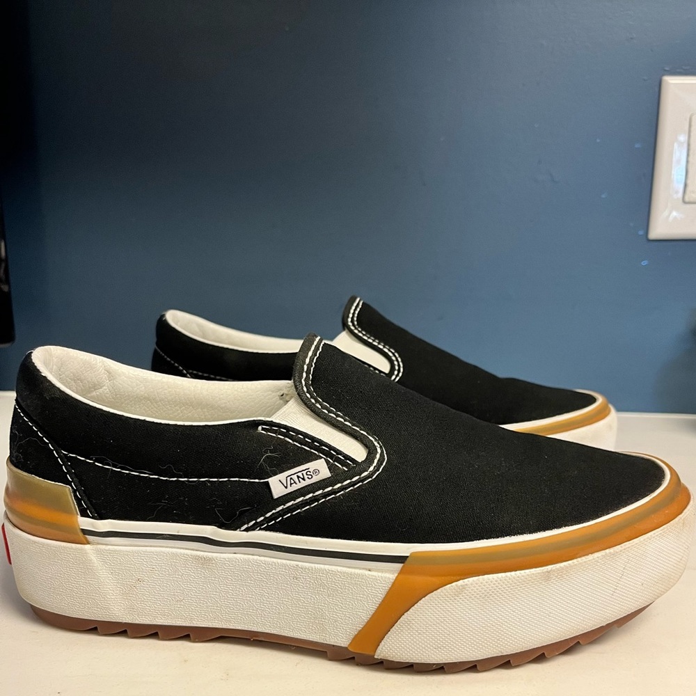 Platform vans - size 9 womens